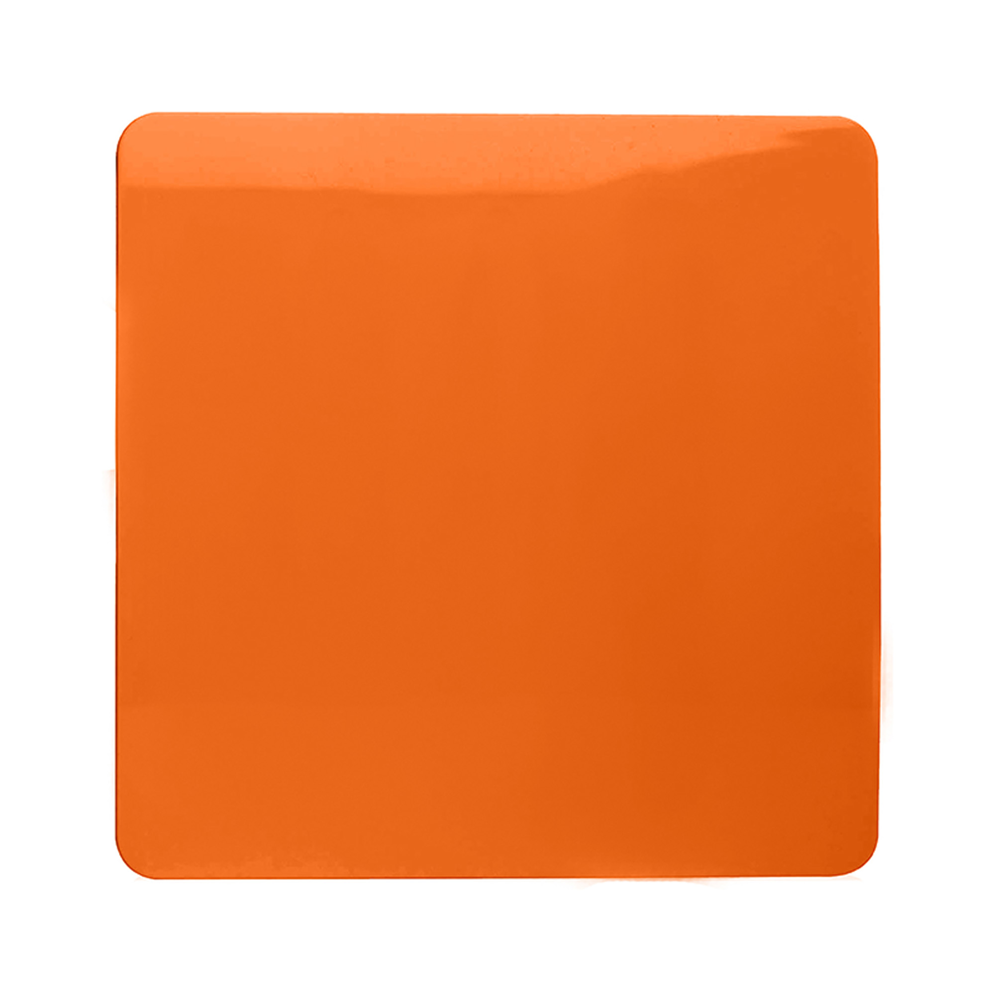 1 Gang Blanking Plate Orange